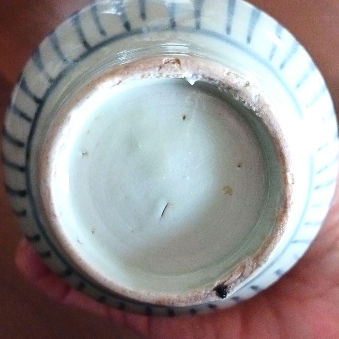 古伊万里　　　蛸唐草　油壺