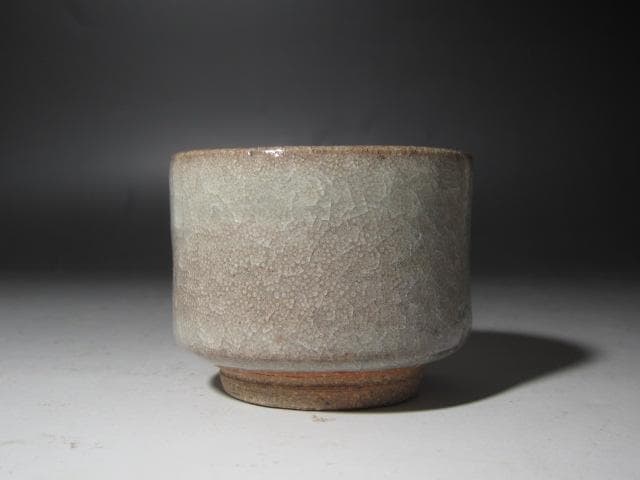 ★　板谷波山　青磁　盃　涼しげな一品です★x314