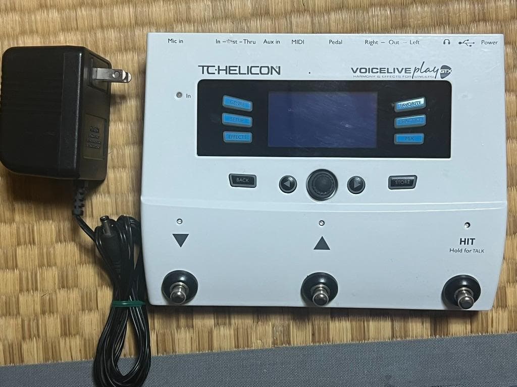 ティーシーヘリコン VoiceLive Play GTX ギター エフェクター