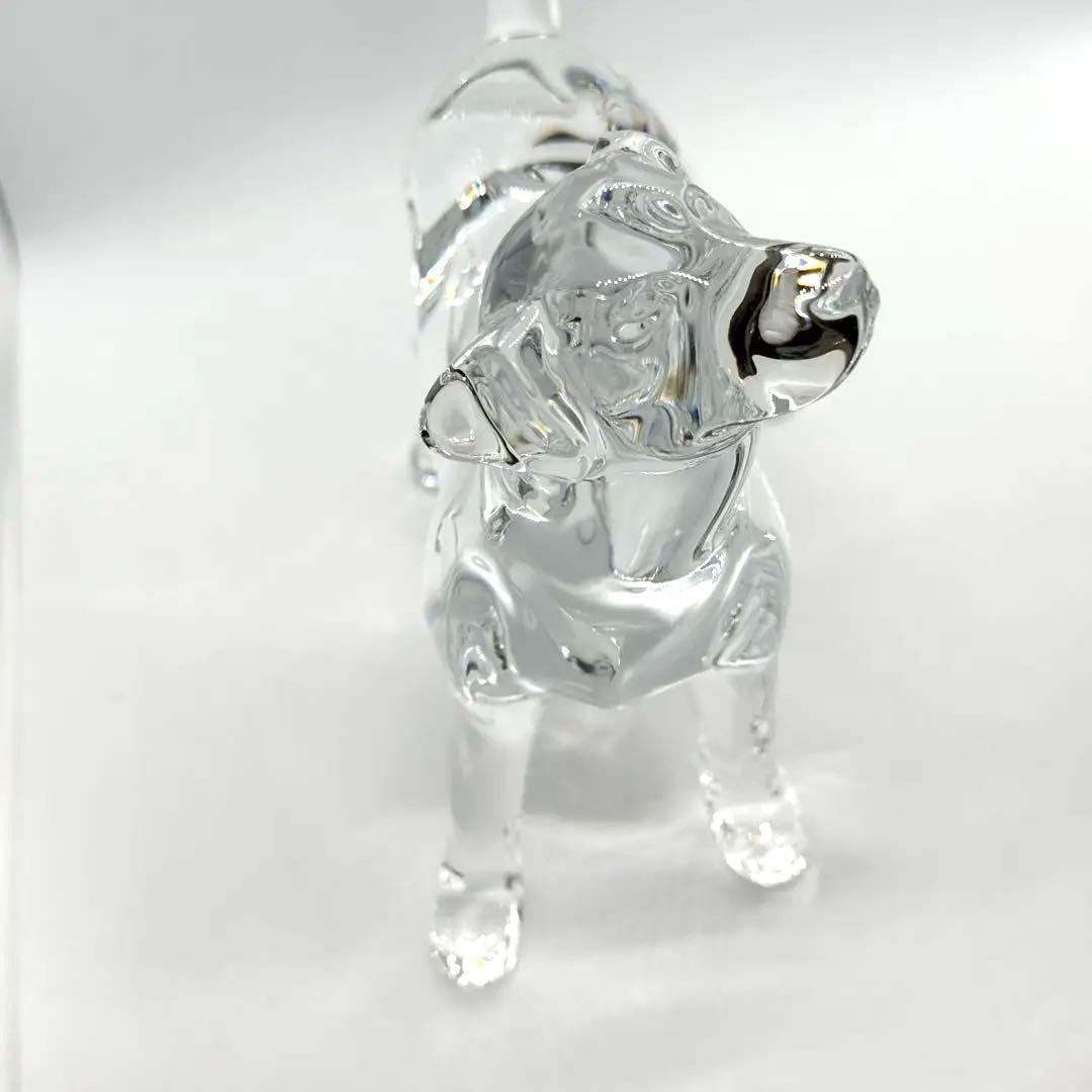 【箱有り】バカラ クリスタル ラブラドール　フィギュアリン　犬　ドッグ