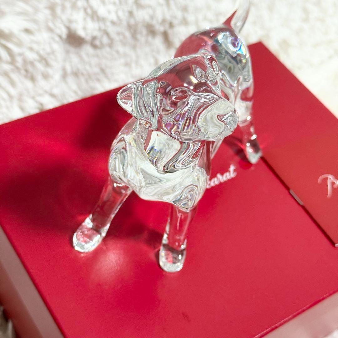 【箱有り】バカラ クリスタル ラブラドール　フィギュアリン　犬　ドッグ