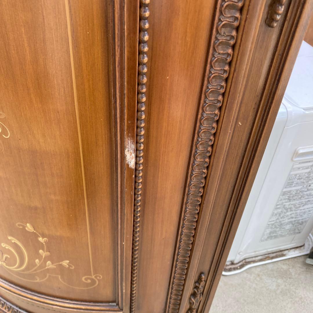 ♡*様 引き取り限定 イタリア製 ロココ 大型 ガラスキャビネット サルタレッリ