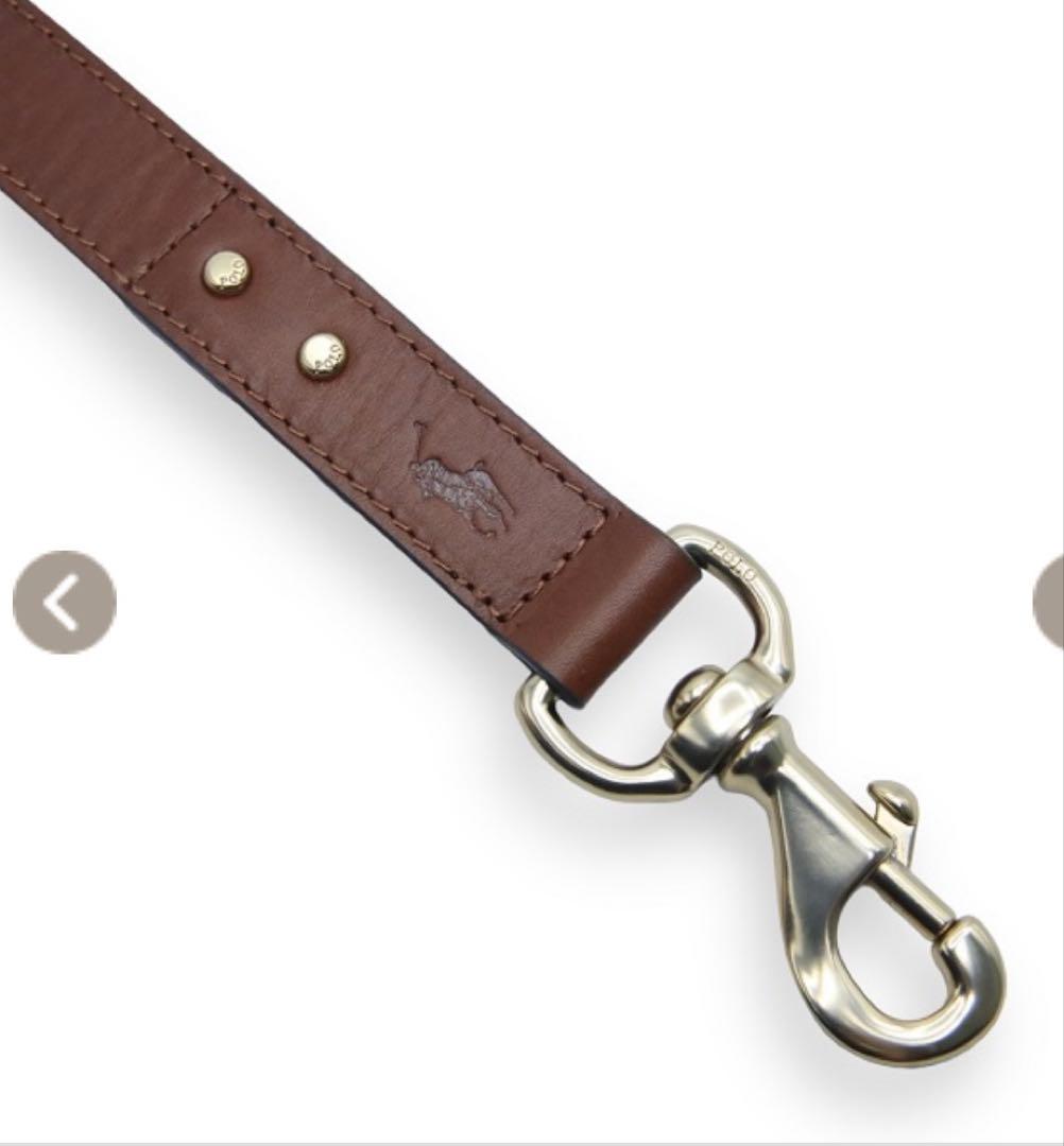 【新品未使用】【値下げ中】Polo Ralph Lauren 犬用リードブラウン