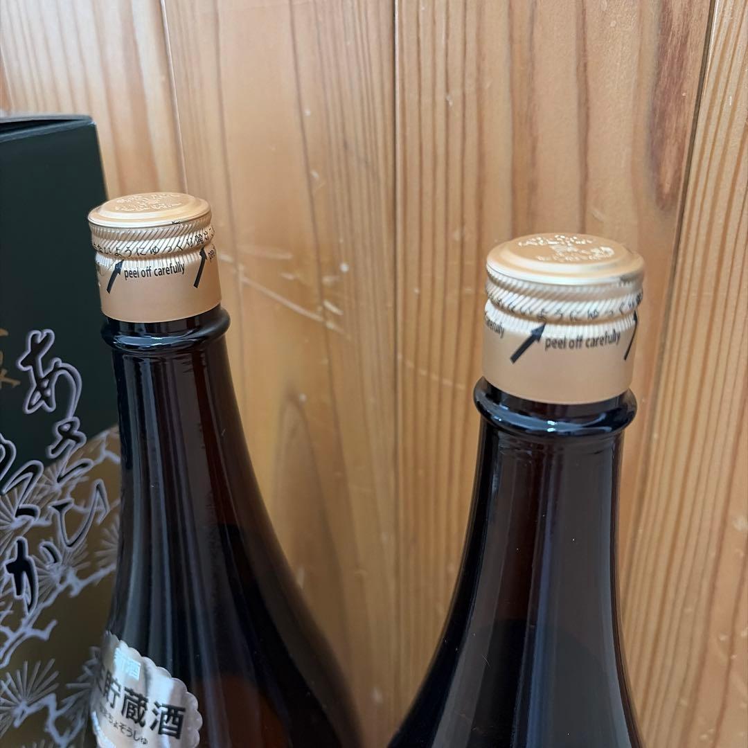 正規品【バラ売可　2本入り】朝日鷹 特別純米酒 1.8L【生貯蔵】