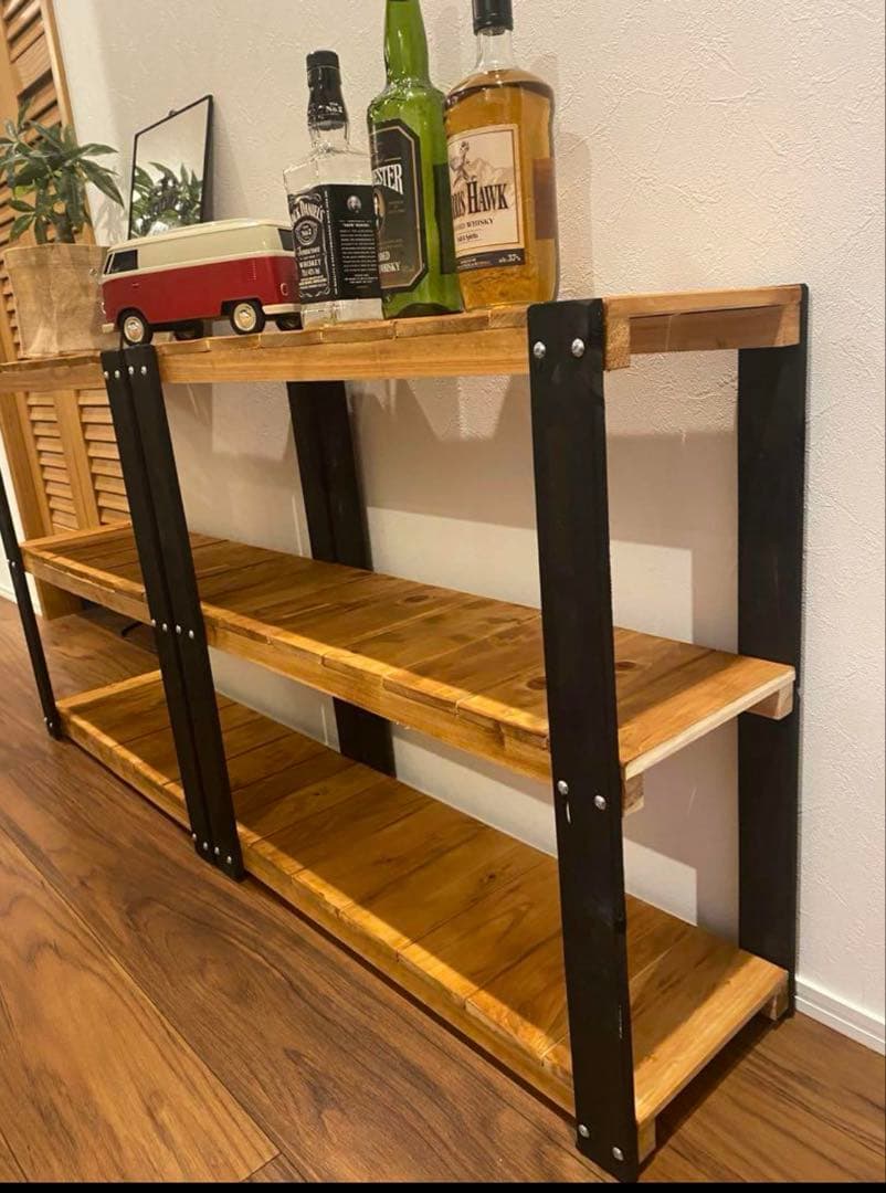 超メルカリ市価格 3段ラック 期間限定キャスター付き