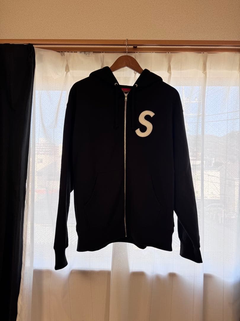 【極美品】supreme S Logo Hooded Sweatshirt