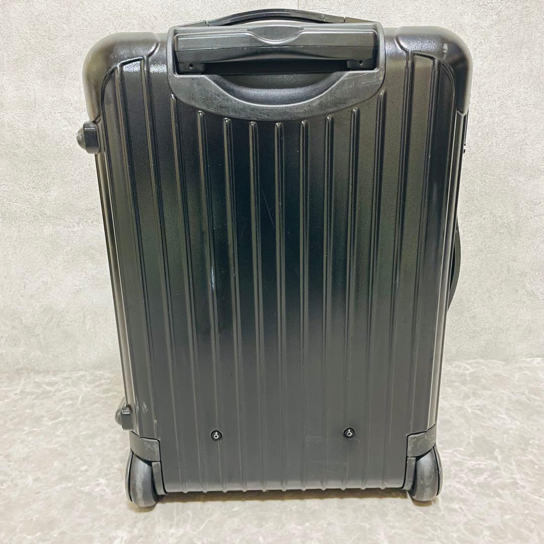 美品 RIMOWA キャリーケース サルサ トロリー 35L 機内持ち込み　黒