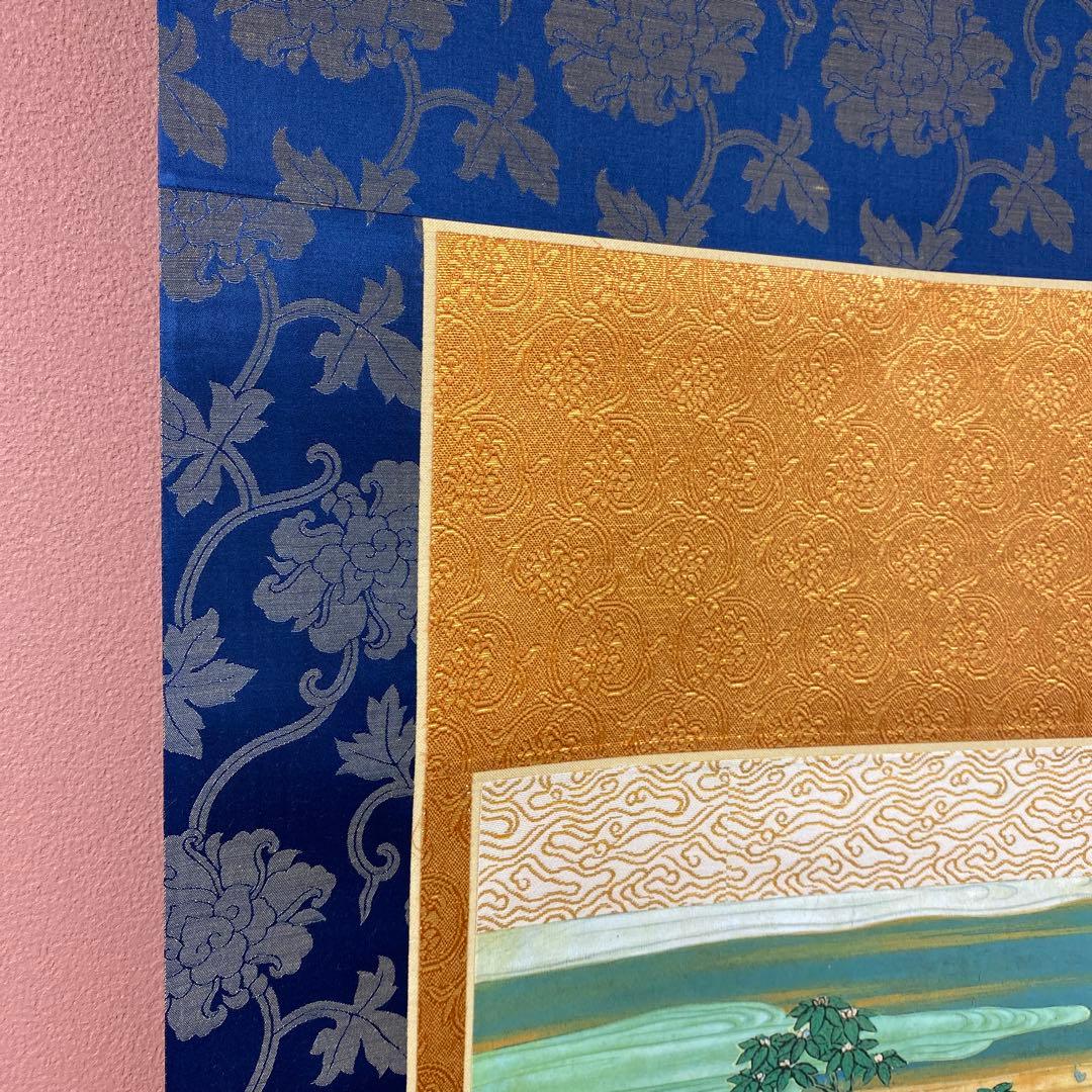 美品 掛け軸 仏画 大幅 釈迦 涅槃図 仏像 仏教美術