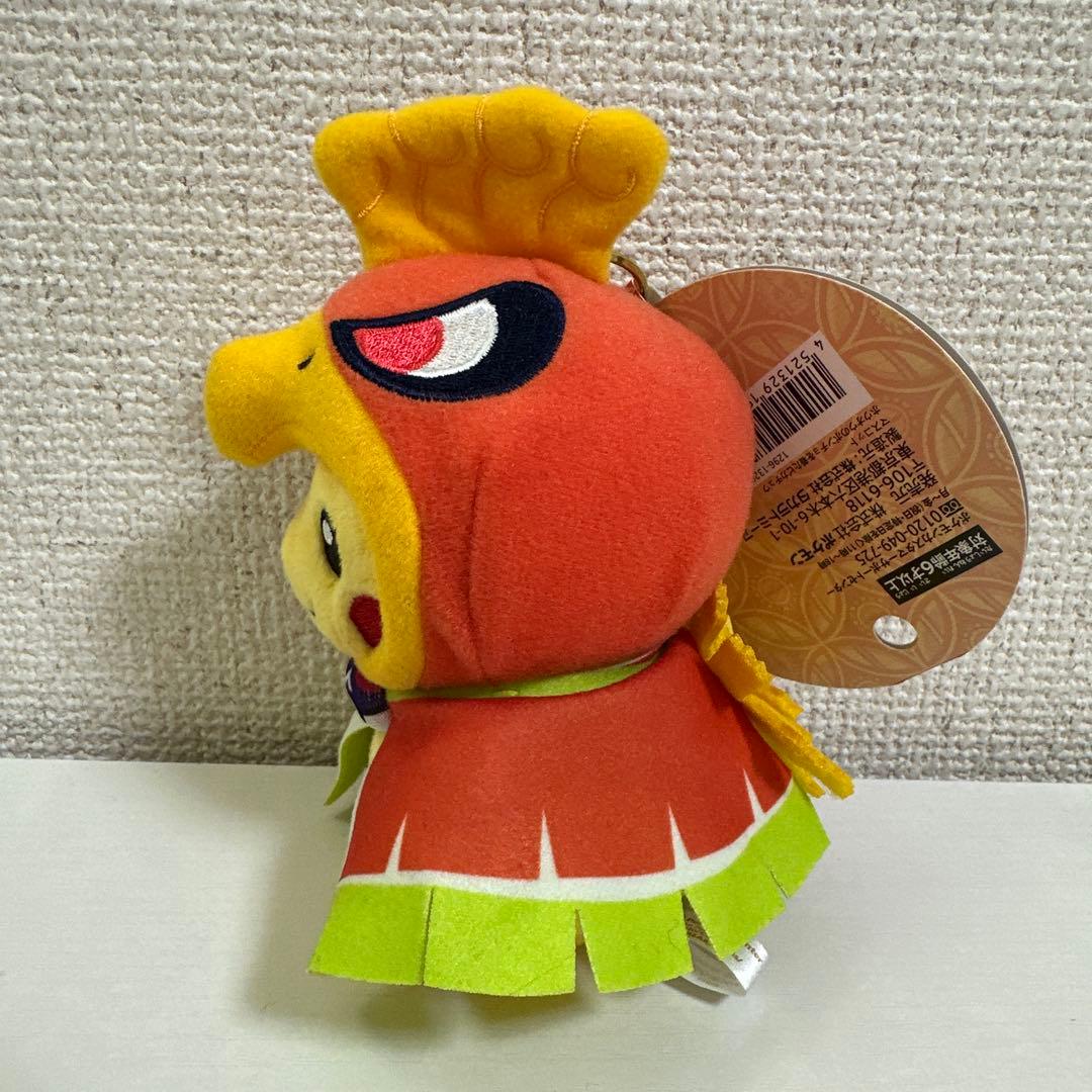ポケモンセンター ホウオウ ポンチョを着たピカチュウ キーホルダー