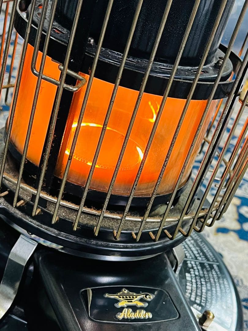 ALADDIN BF3912 円筒形石油ストーブ 動作品