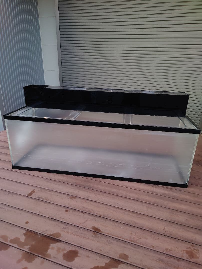 上部濾過槽付きアクリル水槽セット 1800×600×600 引取り限定