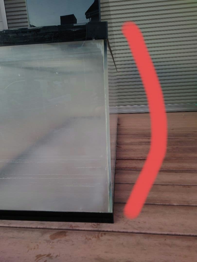 上部濾過槽付きアクリル水槽セット 1800×600×600 引取り限定