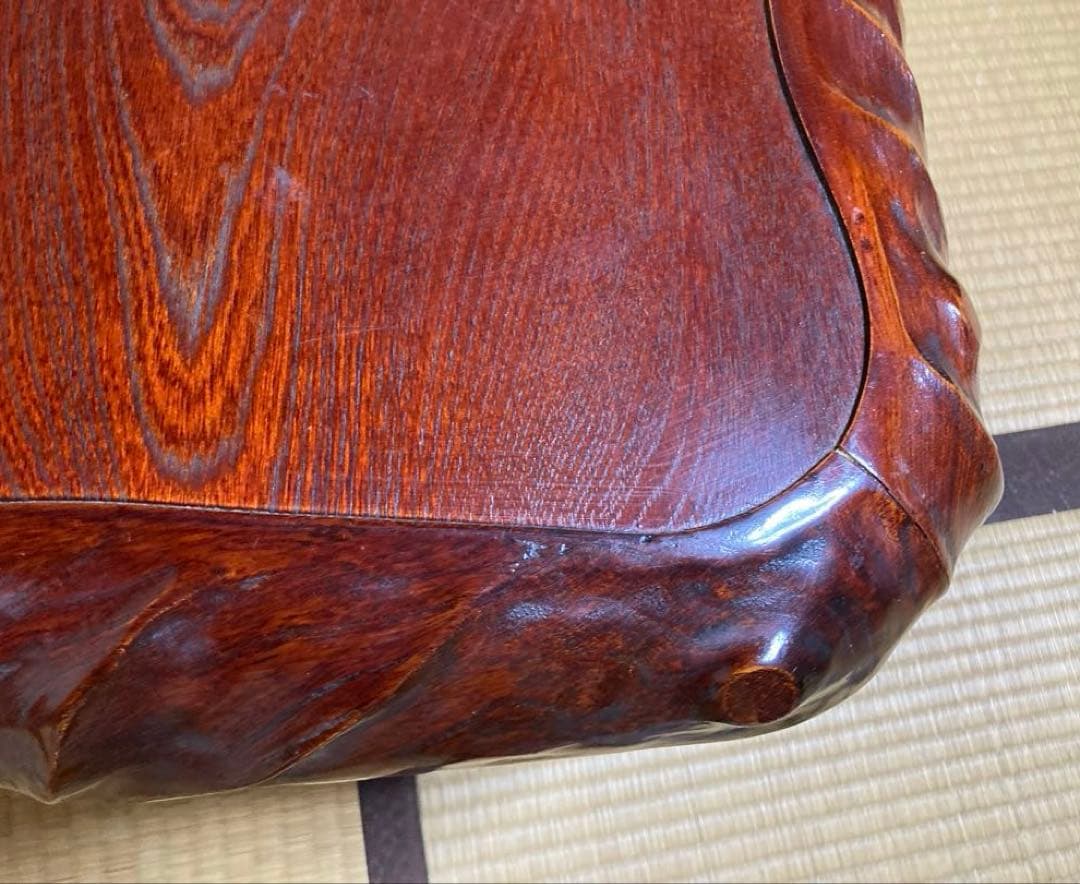 天然木一枚板 高級座敷机 150×90×32 送料込