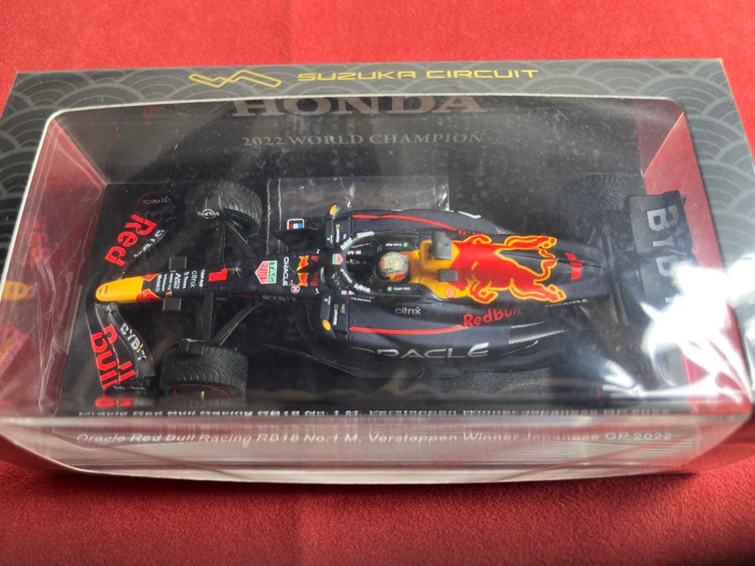 レッドブルMフェルスタッペン1/43日本GP 【鈴鹿サーキット特注】スパーク製
