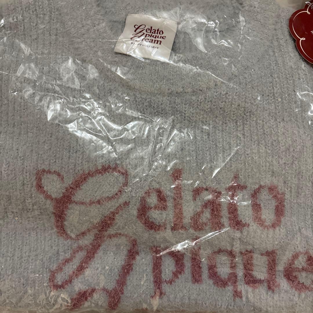 ジェラートピケ　ラメフェザープルオーバー&ショートパンツセット　ライトブルー