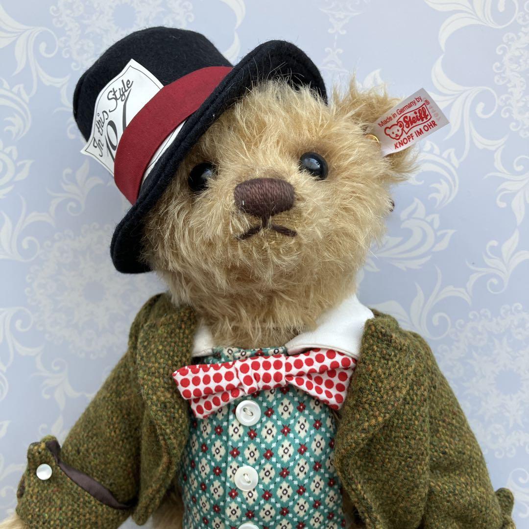 プ*)様 シュタイフ Steiff 不思議の国のアリス マッドハッター 世界限定