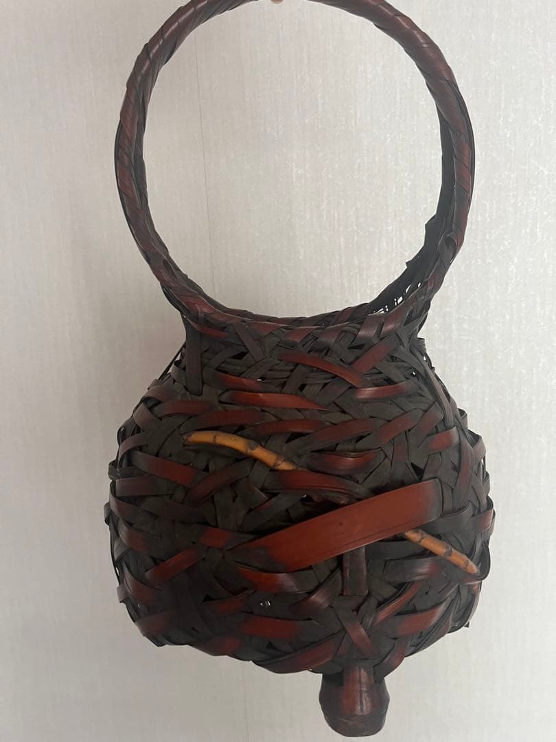 竹虎　花入　花籠　茶道具　茶道用具