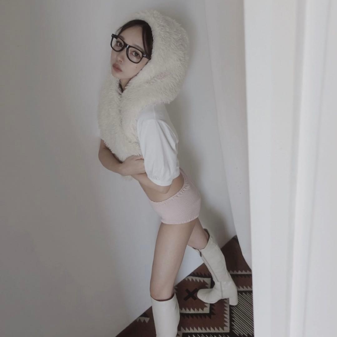 フードマフラー　fiction tokyo