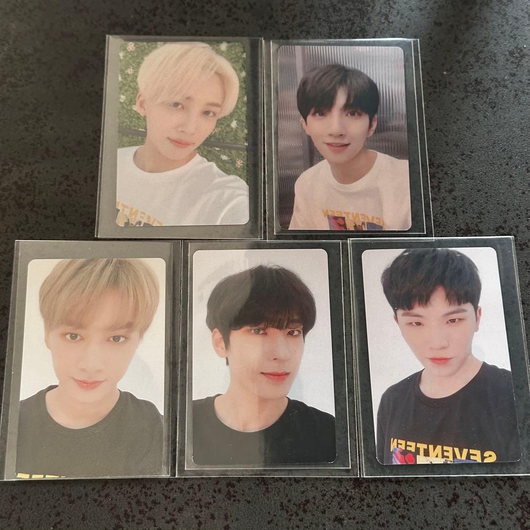 ジョンハン ジョシュア ジュン ウォヌ ウジ SEVENTEEN ZOZOトレカ