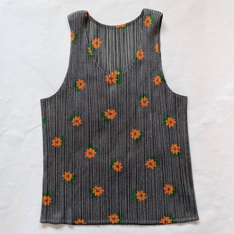 イッセイミヤケ◆PLEATS PLEASE◆タンクトップ◆♯3(7233)