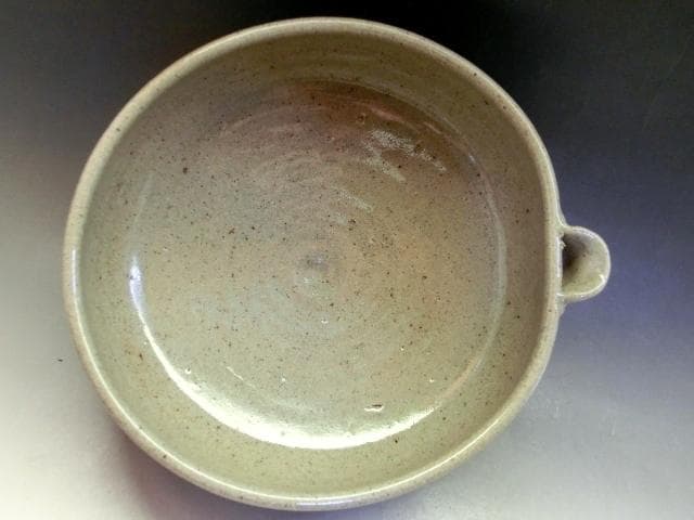 鉢■絵唐津 深鉢【帆柱窯 中嶋紀文】漆器蓋 片口水指 菓子器 菓子鉢 時代物■