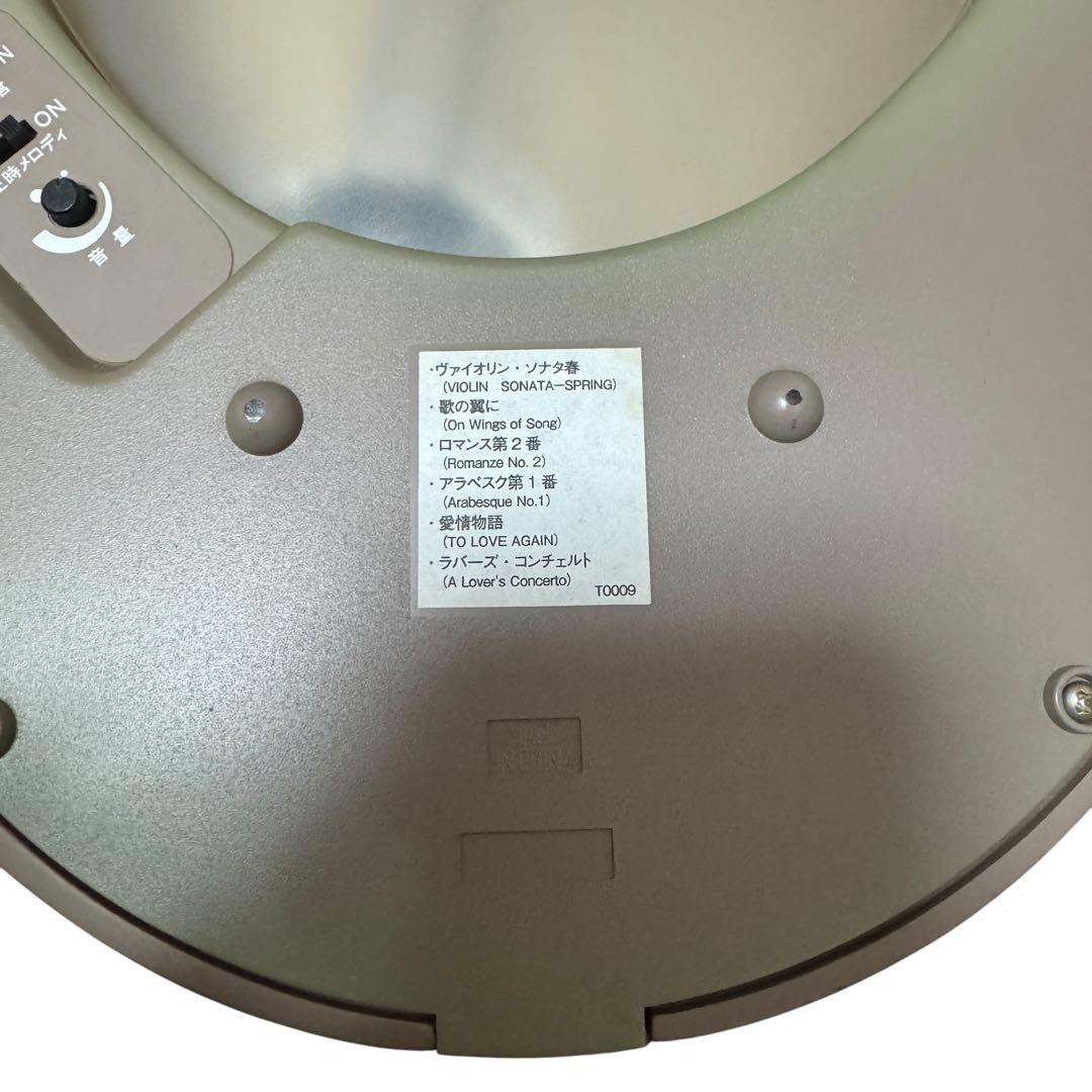 CITIZEN シチズン パルミューズ 4MN435-0 掛け時計 6曲