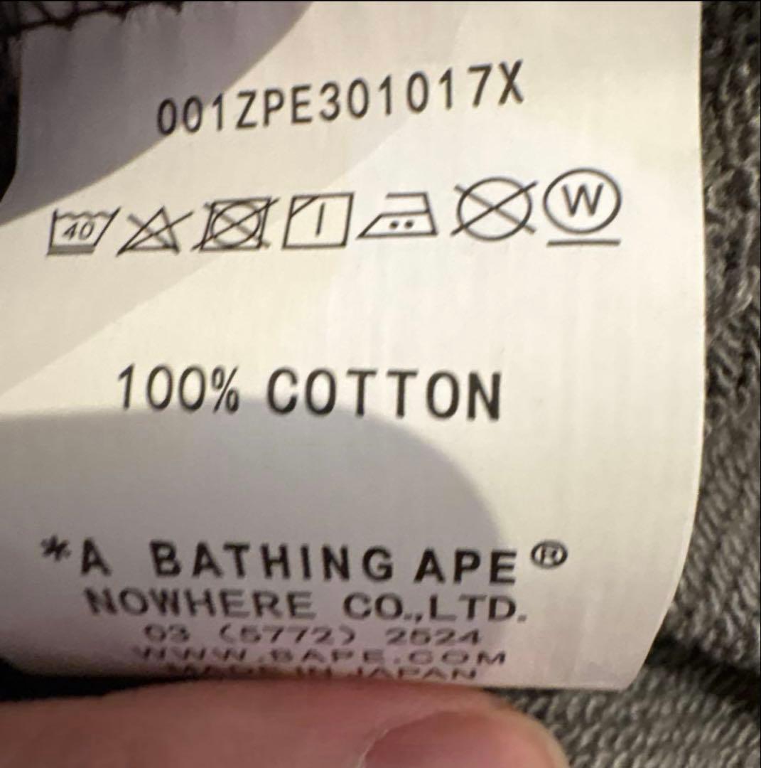 bapeエイプシャークパーカー　Mサイズ