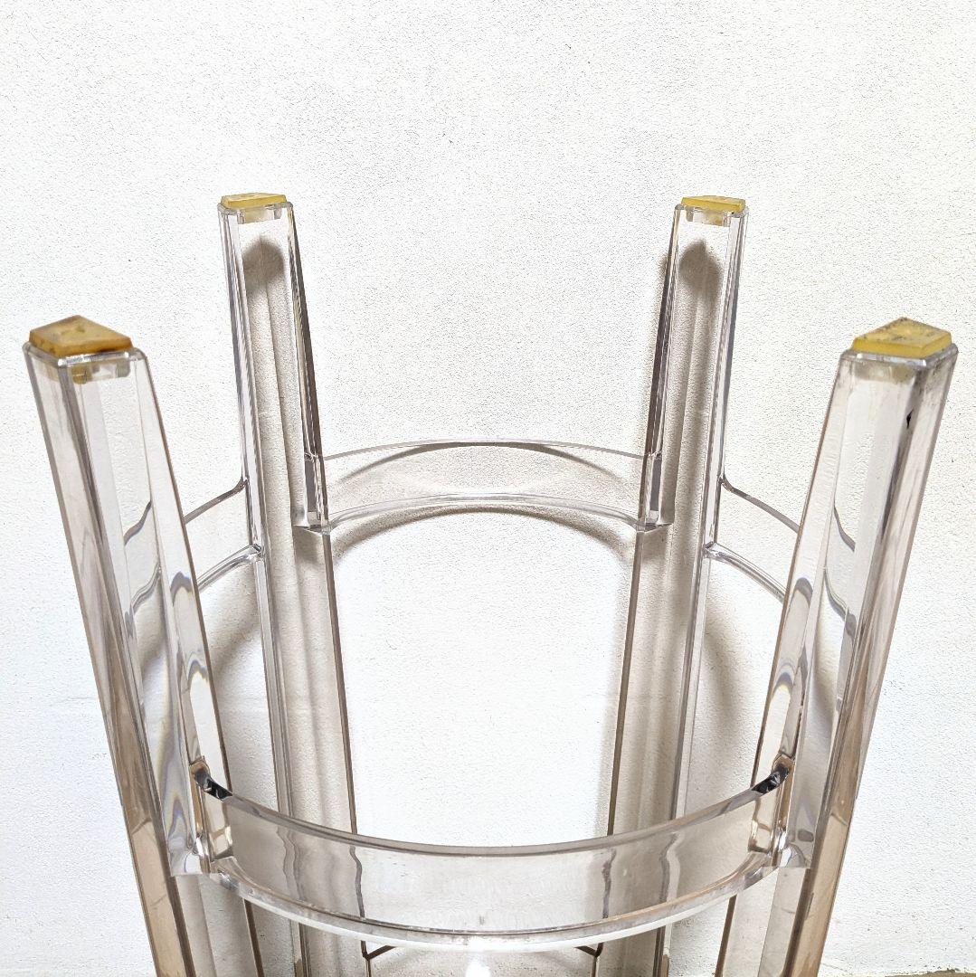 Kartell カルテル チャールズゴースト 65 クリスタル スツール ②