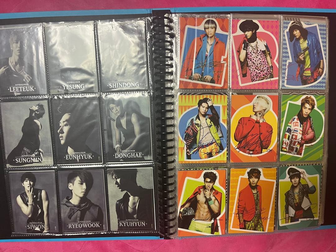 ミ*）様 SUPER JUNIOR スターコレクションカード　コンプリートセット