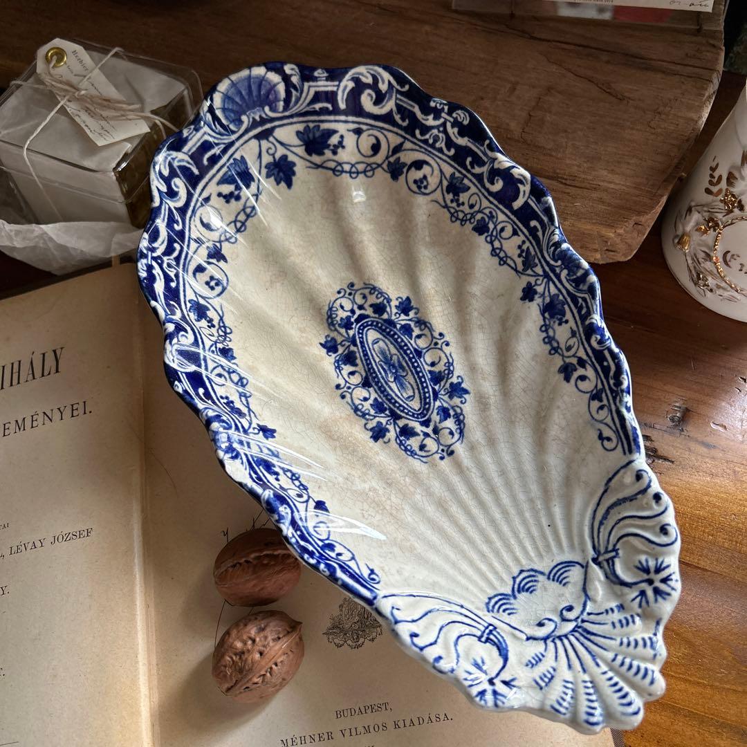 フランスアンティーク ヴィエイヤール ボルドー ラヴィエ シェル ロココ調