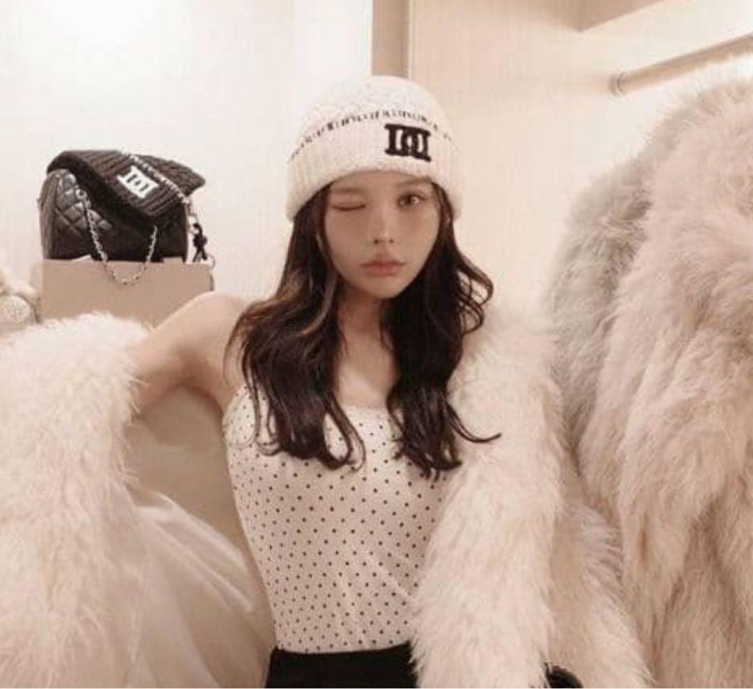 【未使用タグ付き】Darich DDロゴバスケットニットビーニー