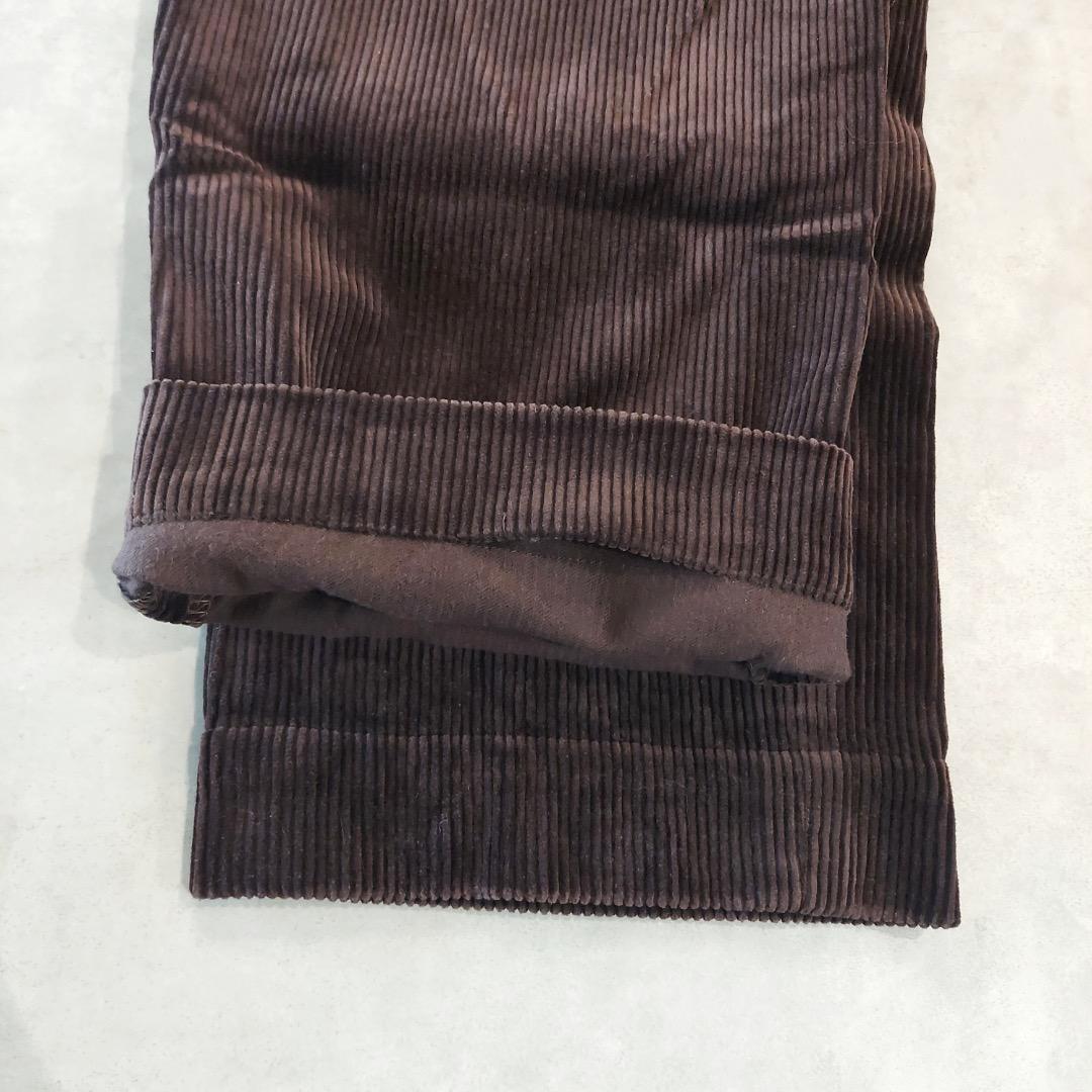 ポロバイ ラルフローレン W34 ポロチノ コーデュロイ 古着 茶 16192