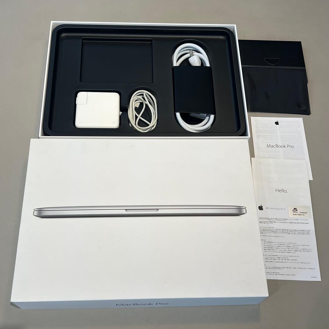 Apple MacbookPro 13インチ シルバー 512GB 2014