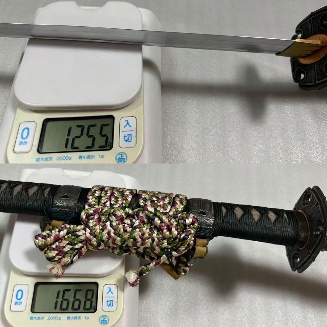 美品 模造刀 大太刀 飾り太刀 陣太刀 鞘付き全長約121cm 11O