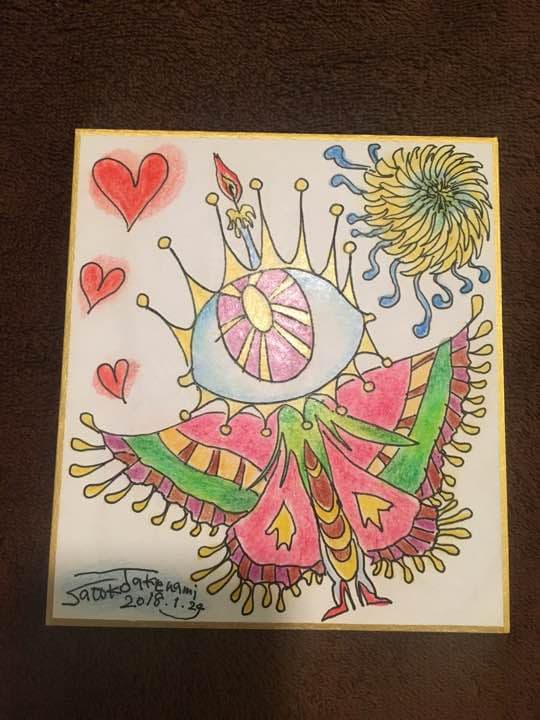 スピリチュアル手描きイラスト