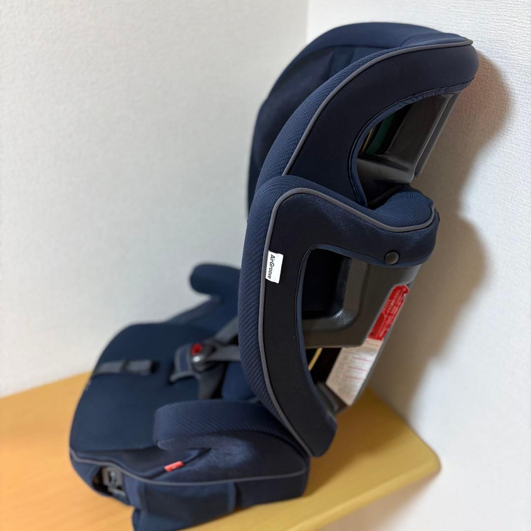 アップリカ エアグルーヴ AD ネイビー ジュニアシート…