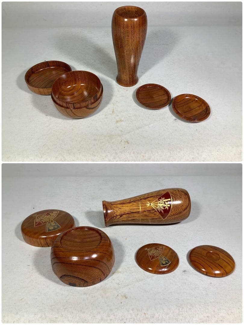 利休茶箱　女桑　茶器セット　茶道具　送料無料