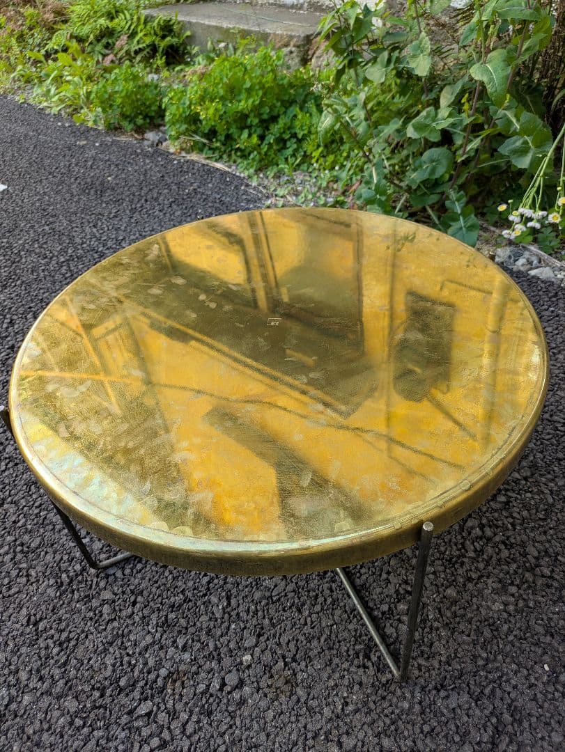 E15 イーフィフティーン CIBONE 真鍮コーヒーテーブル