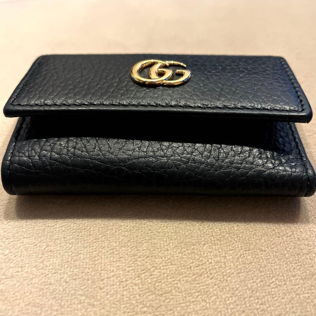 グッチ　GUCCI キーケース　レザー　黒　ブラック　中古
