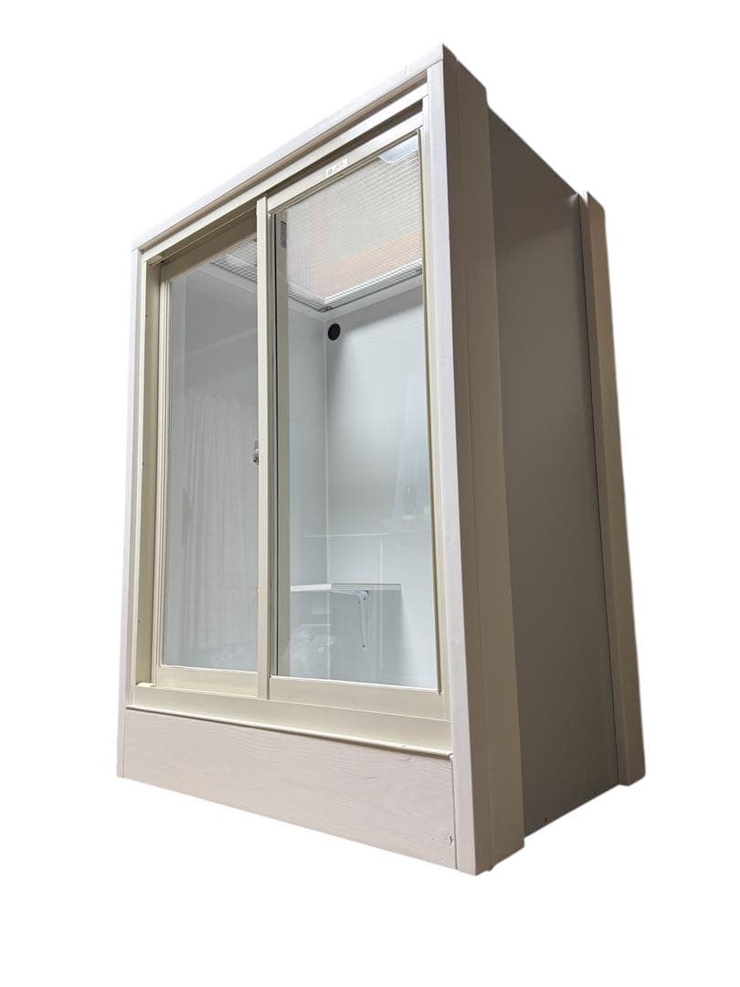 爬虫類用ケージ　アルミサッシ仕様