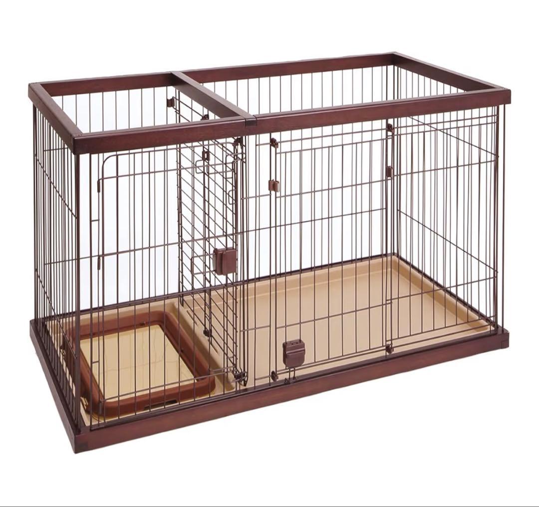 ドッグルームサークル ブラウン 124cm