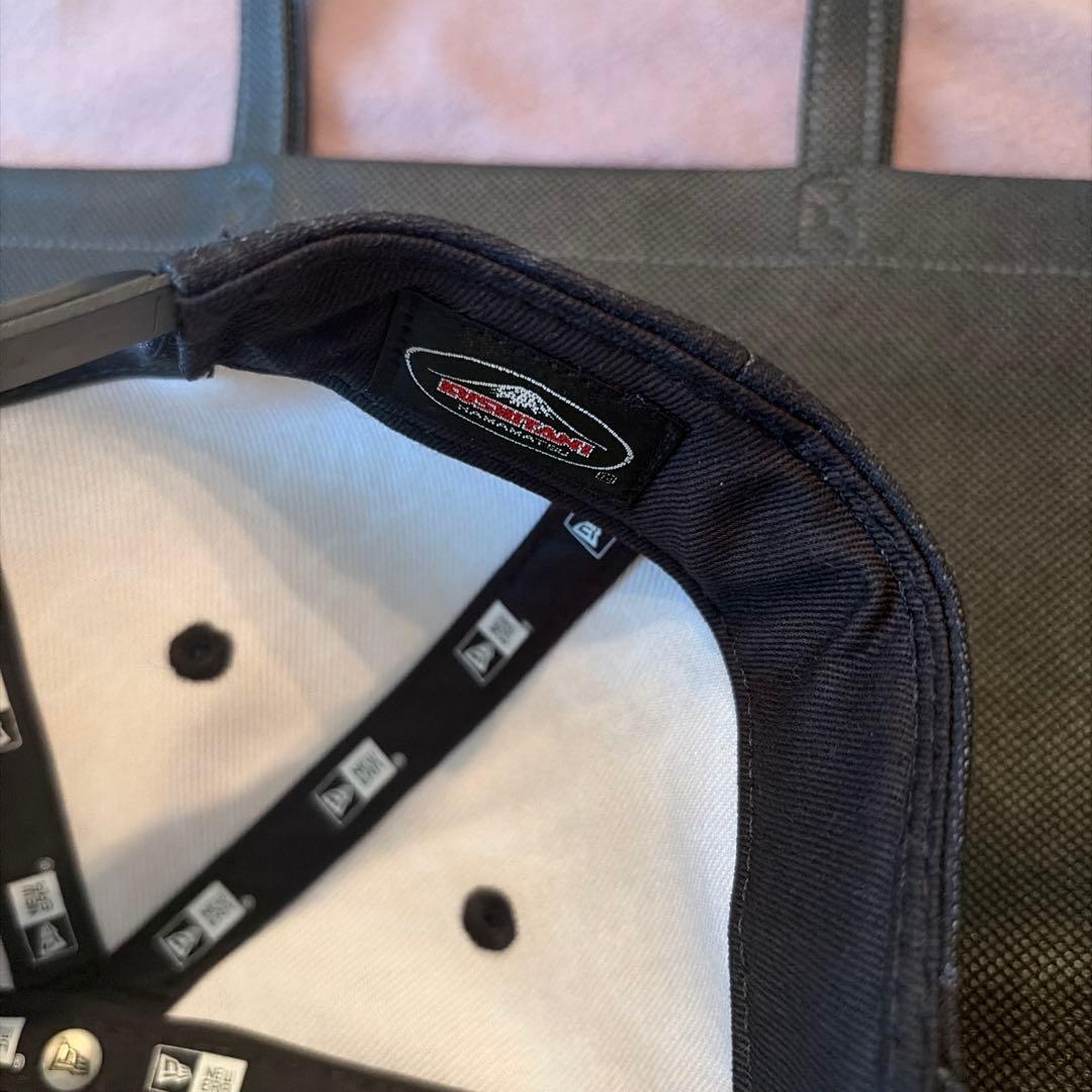 新品　送料無料　クシタニ ニューエラ コラボ キャップ ブラック　P-5103