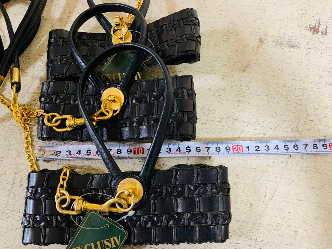 k0801-09★未使用 HUNTER EXCLUSIVE リード 首輪 5点