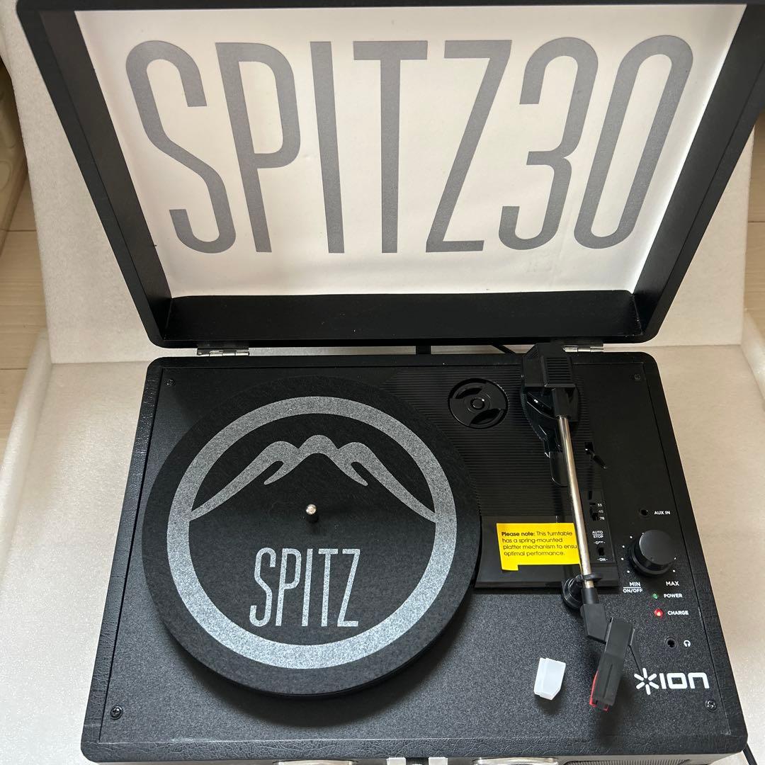 【ジャンク】スピッツ　30周年　ION SPITZ30 ポータブルターンテーブル