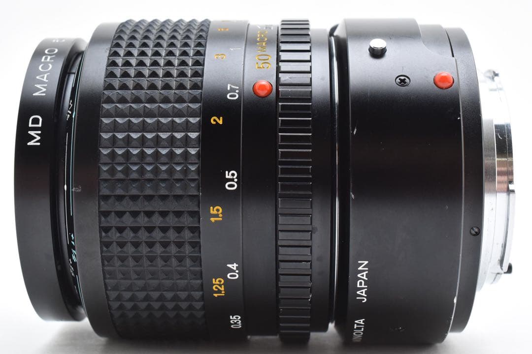 ミノルタ MINOLTA MD MACRO 50mm F3.5 単焦点