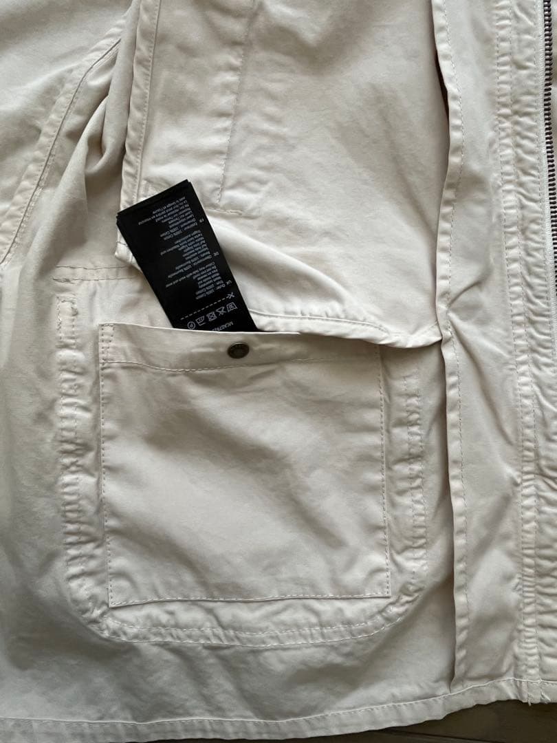 Barbour ホワイト カジュアルジャケット M