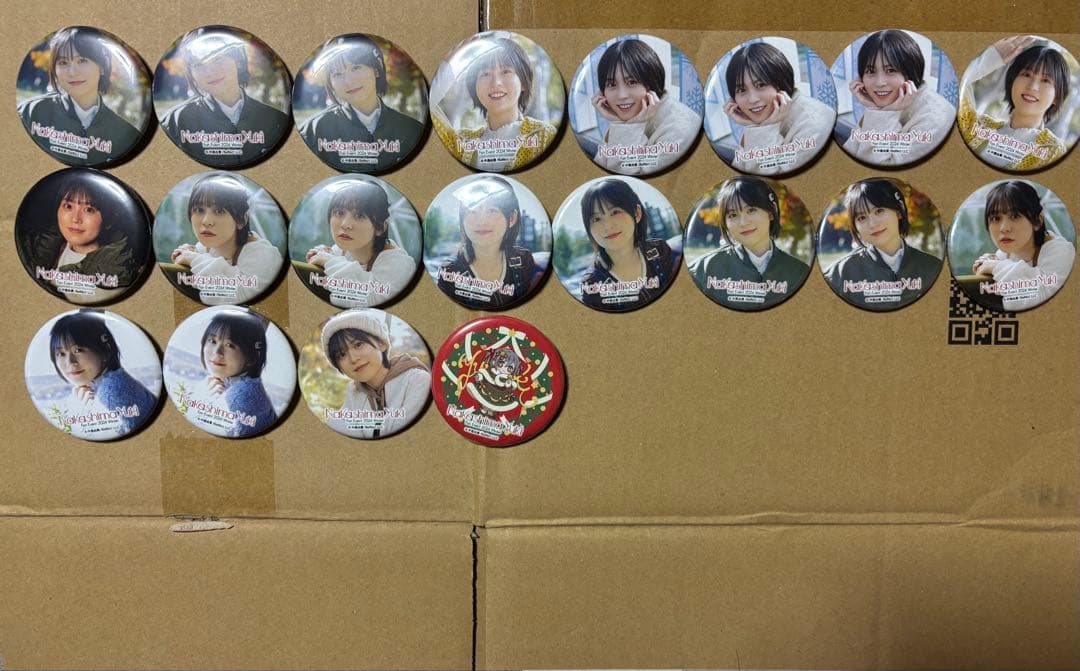 中島由貴　缶バッジ