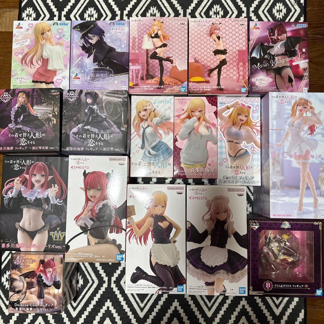 着せ恋 フィギュア 転スラ 一番くじ フィギュアまとめ売り 17点 新品未開封