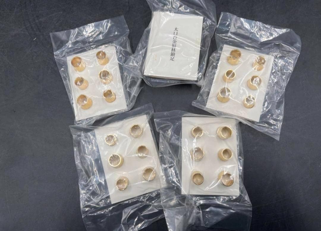 【新品】　三味線用　部品　糸巻金具　福林　合金　5セット