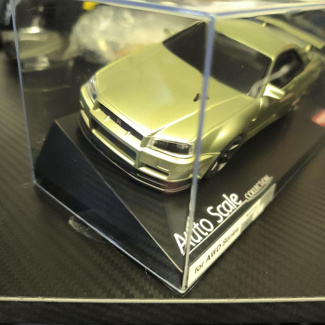 ミニッツAWDボディ　スカイラインGT-R　V.specIIニュルR34